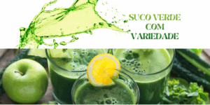 🍹 Receita: Suco Verde com Variedade Esta opção foge do óbvio e garante nutrientes variados para o seu bem-estar